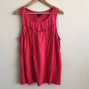 EUC GAP Coral Tank SZ XL